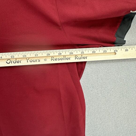 Nike Golf Dunkin Donuts DD Dri-Fit Polo Shirt Mens M Employee Classic VERY RARE - Picture 8 of 9